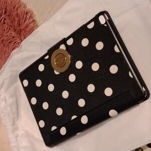 Kate Spade New York Folio Case for Apple I Pad Mini and Mini 2. Polka Dot.